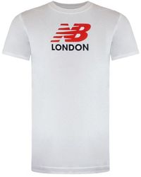New Balance - London Logo T-Shirt - Lyst