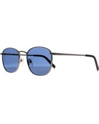 Calvin Klein - Square Matte Gunmetal Solid Ck20122S - Lyst