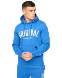 Crosshatch - Kensby Hoodie (Royal) - Lyst