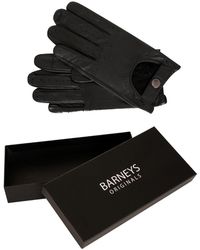 Barneys Originals - Gift Boxed Leather Driving Gloves - Lyst