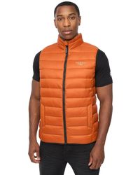 Crosshatch - Gattering Mve Quilted Gilet - Lyst