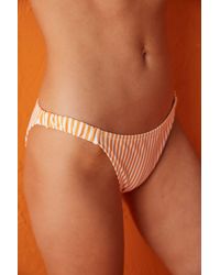 Penti - Low-Waist Striped Hipster Bikini Bottoms - Lyst