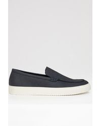 Threadbare - Textured Slip On Loafers - Lyst