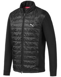 PUMA - Quilted Primaloft Zip Up Warmcell Golf Jacket 595122 01 - Lyst