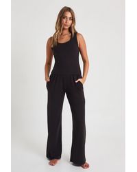 Boohoo - Modal Vest & Wide Leg Trousers Pyjama Set - Lyst