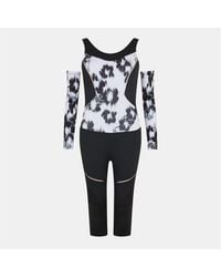 Head - Scoop Neck Long Sleeve Abstract Patterned Skisuit - Lyst