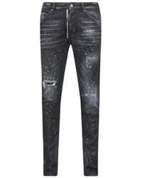 DSquared² - Cool Guy Fit Denim Pants Cotton - Lyst