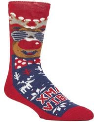 Heat Holders - Fluffy Christmas Socks By Lite - Lyst
