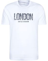 Mountain Warehouse - Regional London T-Shirt Cotton Sun Protection Breathable Casual Tee - Lyst