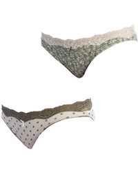Janira - Pack-2 Mini Coquettes Cotton Panties 1031500 For - Lyst