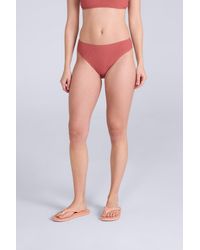 Mountain Warehouse - 'Florence' Ribbed Bikini Bottoms Chlorine Resistant Quick Dry Stretchy Swimwear Polyamide - Lyst