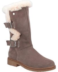 Hush Puppies - Megan Ladies Mid Boots - Lyst