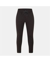 HUGO - Gyte221 Solid Patterned Straight Joggers - Lyst