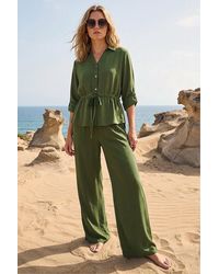 Roman - Safari Tie Front Jacket - Lyst