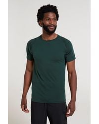 Mountain Warehouse - 'Summit' Merino Baselayer T-Shirt Casual Short Sleeve Crew Neck Tee Top - Lyst
