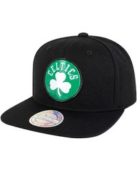 Mitchell & Ness - Nba Boston Celtics Chrome Logo Cap - Lyst