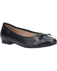 Hush Puppies - Naomi Leather Slip On Ballet Shoes - Lyst
