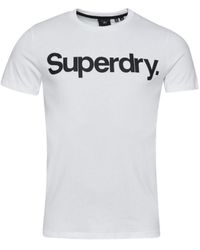 Superdry - Homme Classic T-shirt Met Groot Logo - Lyst