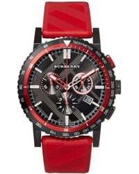 Burberry - Bu9805 Chronograph Watch 42Mm Strap Stainless Steel - Lyst