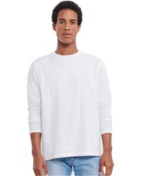 Russell - Plain Classic Long-Sleeved T-Shirt - Lyst