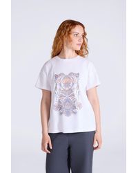 Mountain Warehouse - 'Phoenix' Graphic T-Shirt Cotton Summer Casual Tee - Lyst