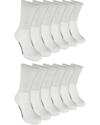 Sock Snob - 12 Pairs Bamboo Cotton Sports Socks - Lyst