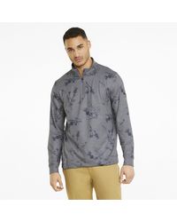 PUMA - Cloudspun Lowlands Quarter-Zip Golf Sweatshirt - Lyst