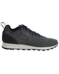 Nike - Md Runner 2 Eng Mesh Lace Up Synthetic Trainers 916797 001 - Lyst