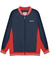 Lambretta - Vintage Track Jacket (marine, Rood, Wit) - Lyst