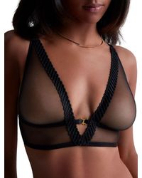 Aubade - Sheer Emotion Triangle Bralette - Lyst