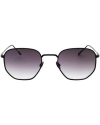 Lacoste - Matte Sunglasses Metal - Lyst