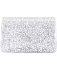 Carvela Kurt Geiger - Positano Vinyl Clutch Bag - Lyst