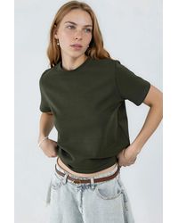 Busem - Plain Crew Neck T-Shirt - Lyst