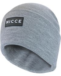 Nicce London - Knitted Beanie Hat - Lyst