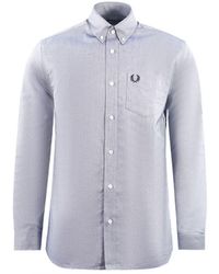 Fred Perry - Oxford Mid Casual Shirt - Lyst