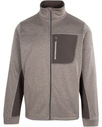 Trespass - Radnage Marl At200 Fleece Jacket (Dark) - Lyst
