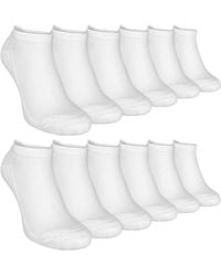 Sock Snob - 12 Pairs Bamboo Cotton Sports Socks - Lyst