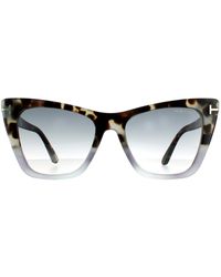 Tom Ford - Cat Eye Coloured Havana Gradient - Lyst