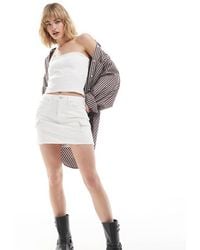 Calvin Klein - Co-Ord Cargo Micro Mini Skirt - Lyst