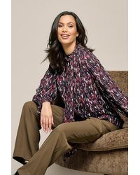 Mart Visser - Irina Print Blouse Taupe / Multi - Lyst