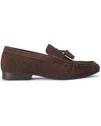 KG by Kurt Geiger - Suede Frankie Loafers - Lyst