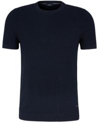 Joop! - Crew Neck Knit T-Shirt Short Sleeve - Lyst