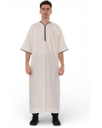 Thobez - Ramadan Moroccan Gandoura Thobe Robe Djellaba Eid Jubba- Tt-006 - Lyst