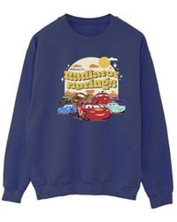 Disney - Ladies Cars Radiator Springs Group Sweatshirt () - Lyst