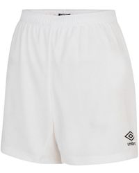 Umbro - Ladies Club Logo Shorts - Lyst