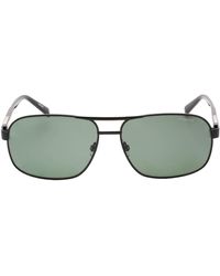 Banana Republic - Pz Lensed Matte Sunglasses Metal - Lyst