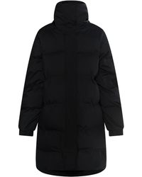 Dreimaster - Winterjas Met Vulling Dames Zwart - Lyst