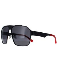 Police - Aviator Matte Dark Smoke Polarized Spll08M Summit 1 - Lyst