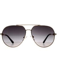 Guess - Aviator Gradient Gf6195 Metal - Lyst