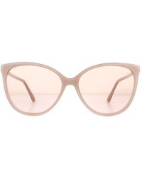 Jimmy Choo - Sunglasses Lissa/S Kon K1 Nude Glitter Mirror - Lyst